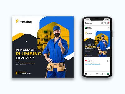 Plumbing Services Social Media Post Design ad banner ads banner design branding design facebook ads facebook banner google ad banner graphic design graphicdesign instagram logo photoahop plumber plumberservice plumbingrepair postetsinspiration social media social media post socialmediapost