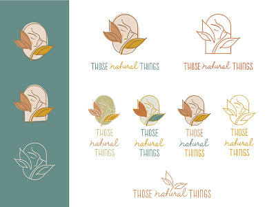 Those Natural Things ~ Kathleen Robbins brand branding custom design elementor pro identity illustration logo website website design wordpress