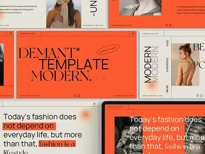 Free Demant Urban Presentation Template annual business clean corporate download google slides keynote pitch pitch deck powerpoint powerpoint template pptx presentation presentation template project report slidemaster slides template web