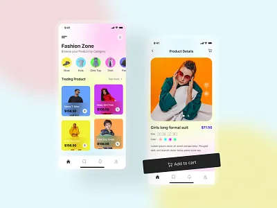 Ecommerce App UI Design 2023 design trend app app ui design trend e commerce app ecommerce mobile app new trend online online shop online store trendy trendy ui design ui design ui trend ui ux