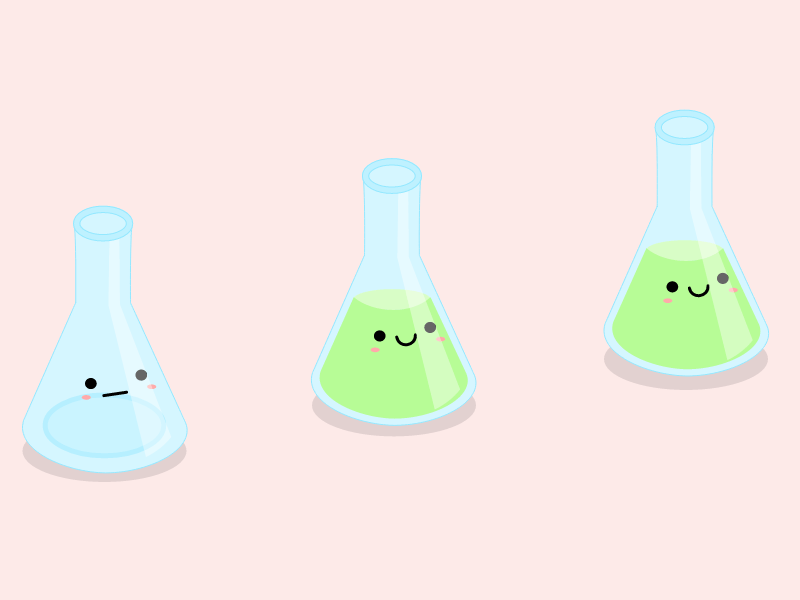 🪄 Magic potion to grant a wish 🌠 animation beaker experiments fictional liquid kawaii laboratory magic magical powers motion graphics potion science