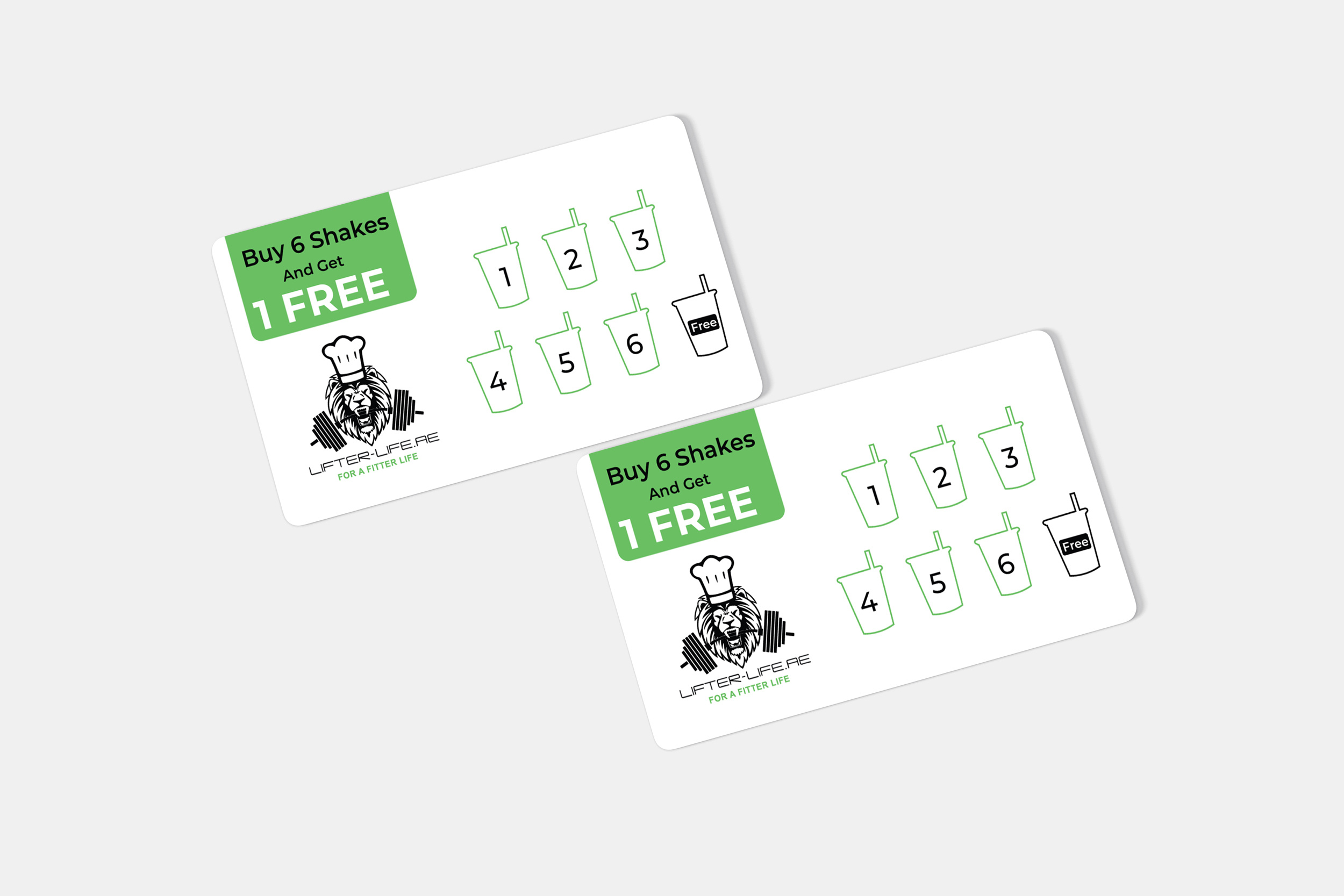 Example of I Will Design Loyalty Card Or Punch Card