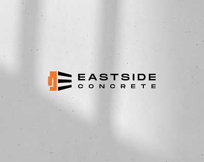 Eastside Concrete logo branding graphic design logo