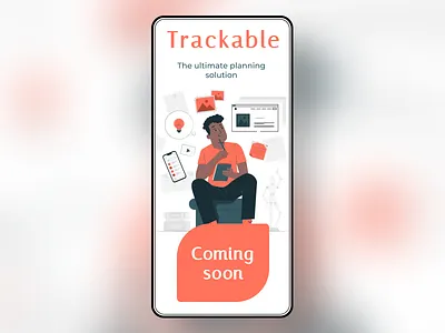 Daily UI 048 - Coming Soon! app design graphic design illustration ui ux vector