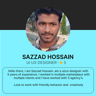 PROFILE PAGE CREATION branding figma graphic design profile page ui ux