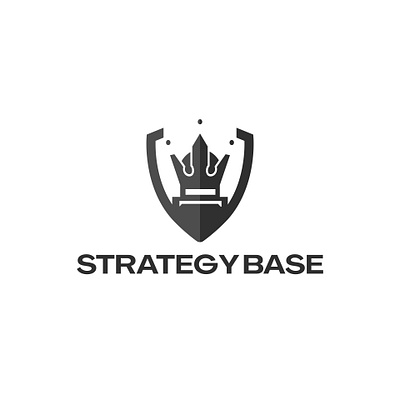 Strategy Shield Logo design graphic design logo vector