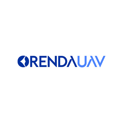 UAV Logo design graphic design logo typography vector