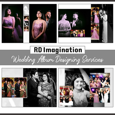 RD Imagination - Wedding Album Designing Service album branding creativeweddingalbum photography rdimagination