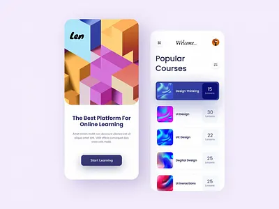 Len app learn ui