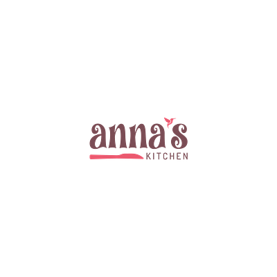 Anna's Kitchen graphic design logo
