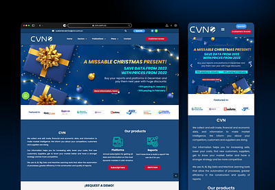 Corporate web CVN corporate corporativa design rediseño web tienwi ui web web design