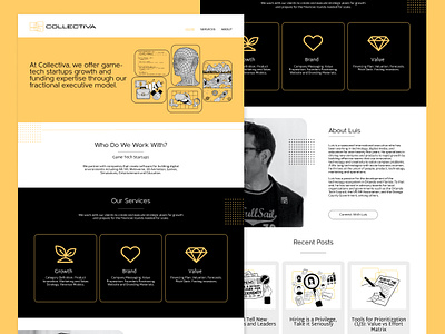 Collectiva: Branding, Illustrations, Icons, Web Design agency branding graphic design illustration vector