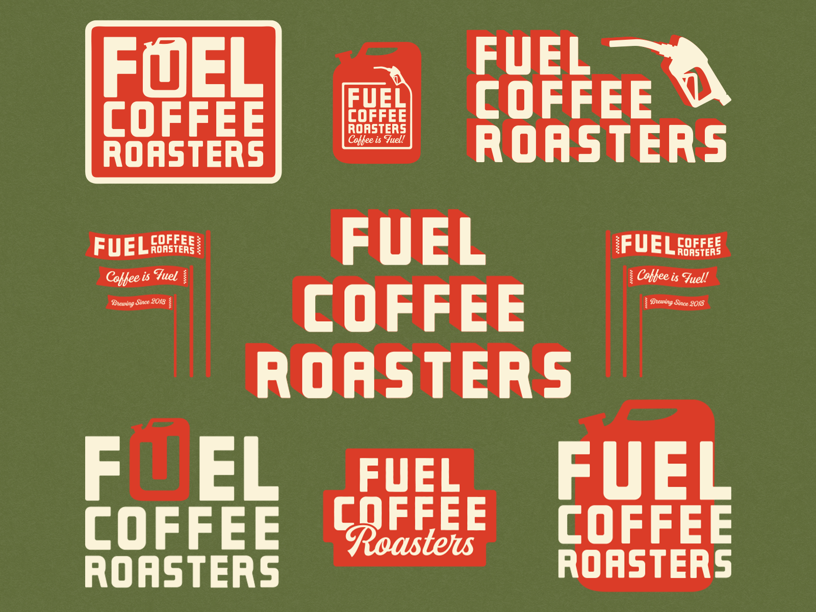 Fuel Coffee Roasters by EllisDesignCo on Dribbble