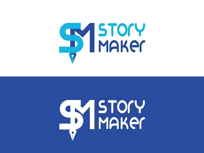 Story maker Logo Deisgn branding design graphic design illustration logo mockup typography ui ux vector