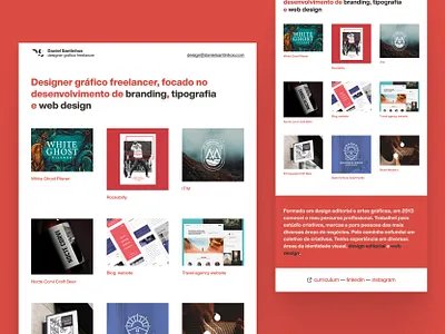 Portfolio layout daily ui dailyui desktop figma figma design figma ui freelancer graphic design grid layout layout ui minimalism minimalist portafolio portfolio projects responsive ui ui ux uix