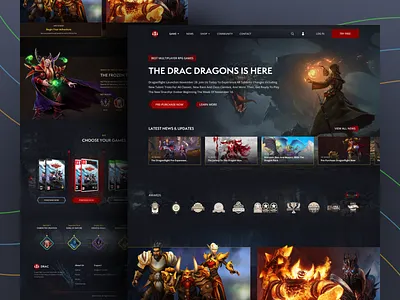 Gamify - Multiplayer Games Platform application blockchain figma gambling game game platform game website games gamification gaming gaming landing page illustration metaverse multiplayer games naimurrahman nft play stream ui ux