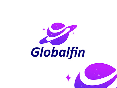 Planet Logo astro best logo brand branding colourful logo creative design globalfin logo graphic design icon logo logo mark orbit planet planet logo space symbol