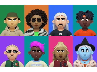 The Inner Teens | Cartoon Avatars Library avatar cartoon character cute emotion face fun hair icon illustration people person smile user