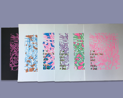 BFA poster series - I Feel Fine branding design graphic design illustration music typography