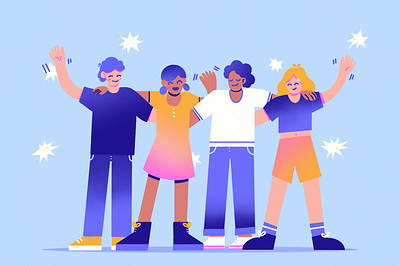 Creating a Welcoming Space art design graphic design illustration illustrator vector