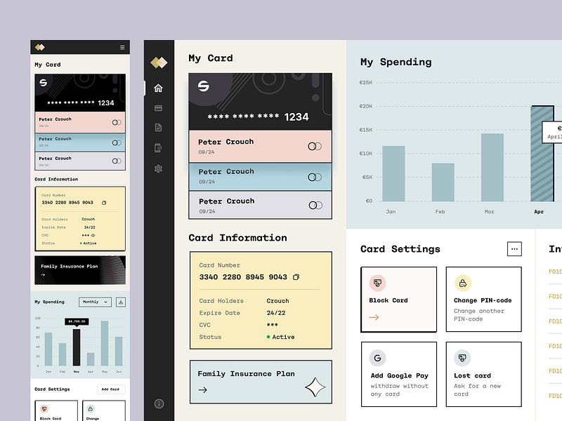 Fintech Card Management Dashboard admin panel ai ai tools analytics analytics app banking app banking web app dashboard data visualization e wallet financial web app fintech fintech app fintech dashboard fintech web application money transfer open ai saas saas dashboard transactions