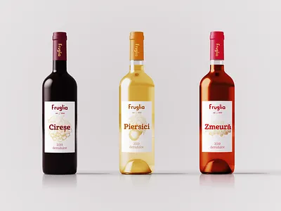 Fruglia concept brand branding color design fruit graphic graphic design idea ideas illustration inspiration lettermark logo logo inspiration modern logo typography vector wine