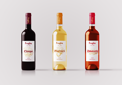 Fruglia concept brand branding color design fruit graphic graphic design idea ideas illustration inspiration lettermark logo logo inspiration modern logo typography vector wine