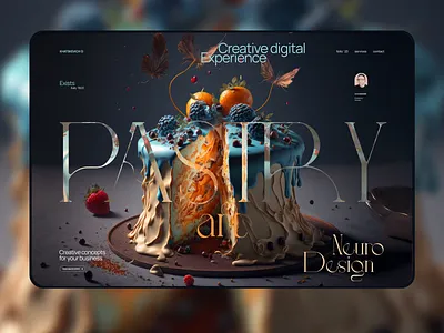 Pastry art v2.0 / caйты на tilda 3d animation branding design design webs graphic design illustration landing page logo motion graphics tilda ui ui ux ui elements web design webdesign
