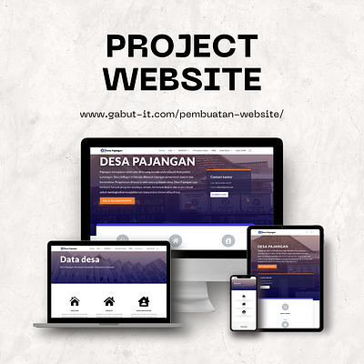 www.desapajangan.nix.id branding graphic design ui website