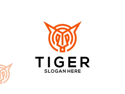 tiger logo 3d animal animation app brand branding design graphic graphic design illustration logo logoawesome logos logotrypo motion graphics skects tiger ui usa vector