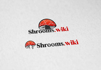 Shrooms.wiki design forum graphic design logo mushroms wiki