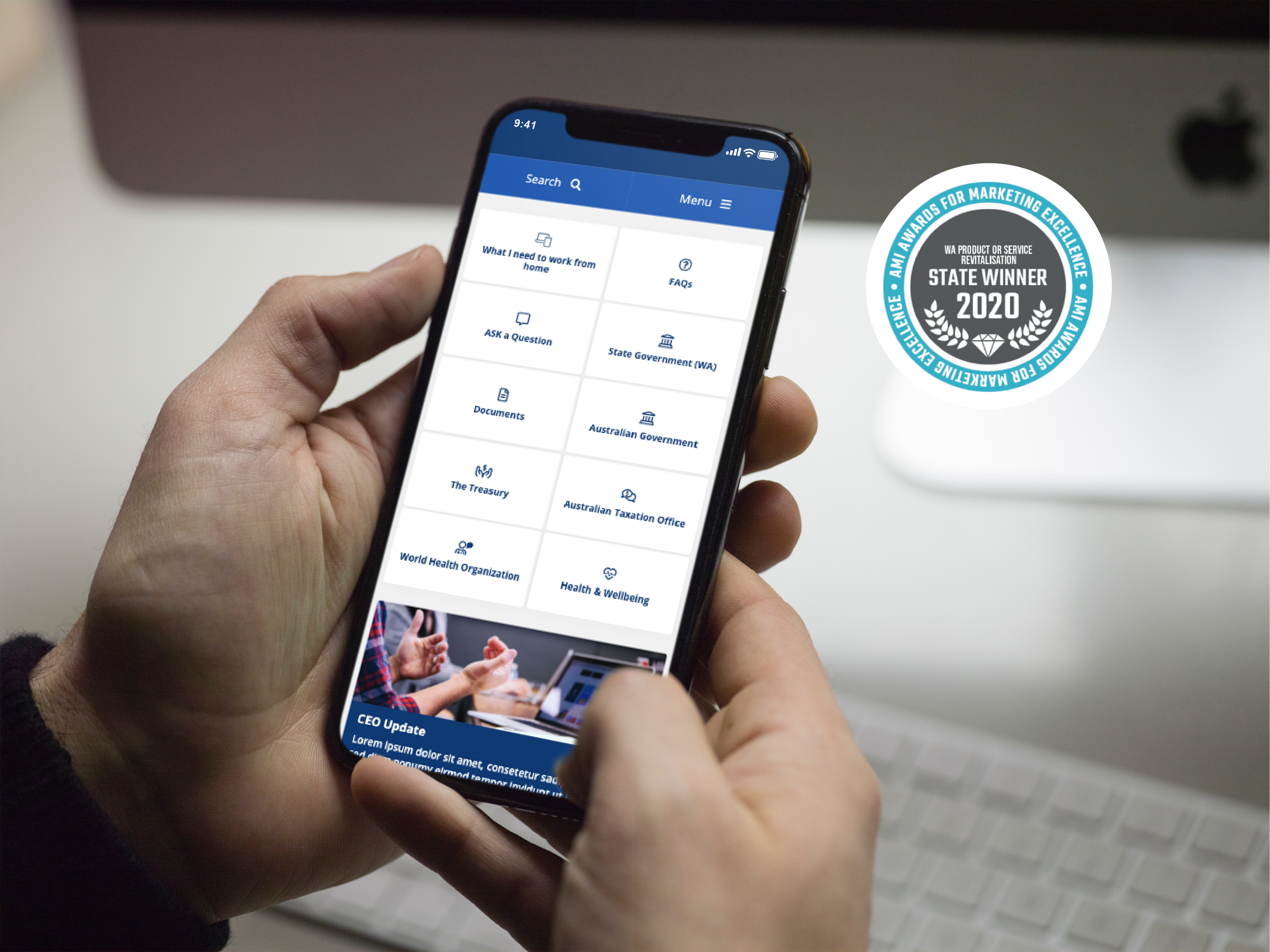 WA Local Governments Covid-19 Custom Platform - Design Sprint australia awards covid dashboard mobile portal product design ui ux wa