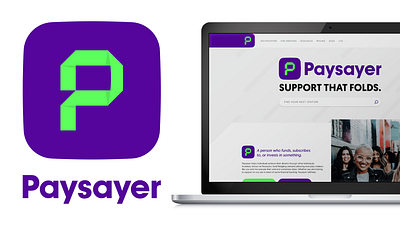 Paysayer Branding and Web Design brand identity branding design graphic design logo typography web web design website