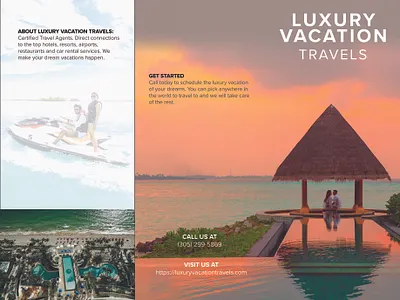 Travel Brochure branding design graphic design illustration