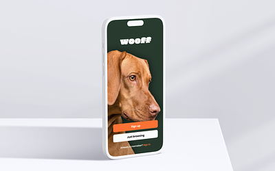 Wooff - Dog Walking App dog walking app product design ui ux