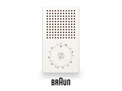 Braun T3 by Dieter Rams braun dieter radio rams t3 ui