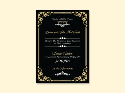 Wedding Card Design adobe photoshop branding card design design graphics design greetings greetings card design illustration logo vector wedding card design