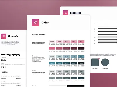 UI Kit for freshouse APP branding color heuristics typography ui ux