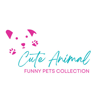 Cute Animal Logo Design branding business card design graphic design illustration logo logo design ui ux