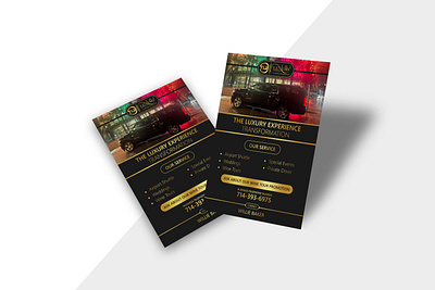 Luxury Flyer Design adobe photoshop branding design flyer design graphics design illustration logo luxury design luxury flyer vector