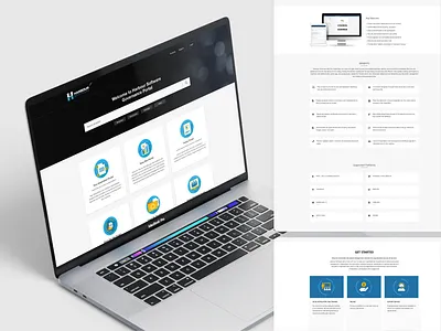 Harbour Software Product Portal australia city clean design government perth portal product design ui ux wa website