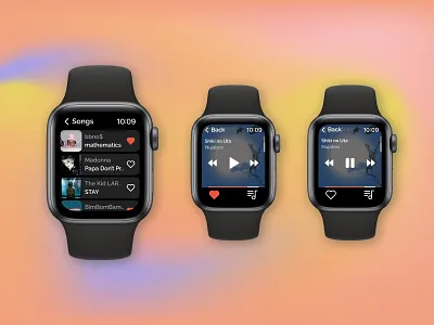Daily UI - 009 | Music Player app design ui ux