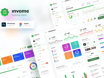 Invome - Invoicing Admin Dashboard Graphs admin analytics app dashboard dashboard design data design graphs graphs design graphs designs interface landing minimal saas ui ui design user ux ux design website
