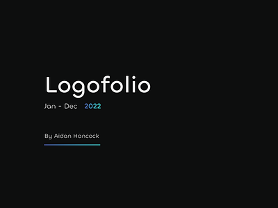 Logofolio 2022 2022 brand identity branding design graphic design logo logo inspiration logofolio logos portfolio