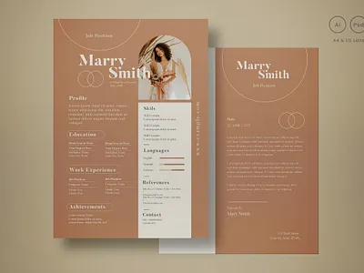Aesthetic Resume clean clean cv cover cv cover letter creative resume curriculum vitae cv cv design cv template design job job cv minimal cv minimalist minimalist cv resume resume cv resume design resume template simple cv