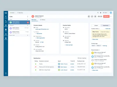 Call Centers branding cjm complex design logo product design ui ux