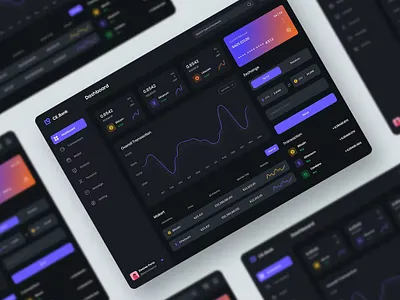 Cryptocurrency Dashboard UI Graphs admin analytics app dashboard dashboard design data design graphs graphs design graphs designs interface landing minimal saas ui ui design user ux ux design website