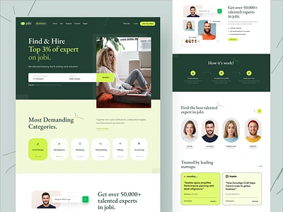 Job Directory agency branding business corporate crea creative design job job board job directory marketing online marketplace startup ui web design