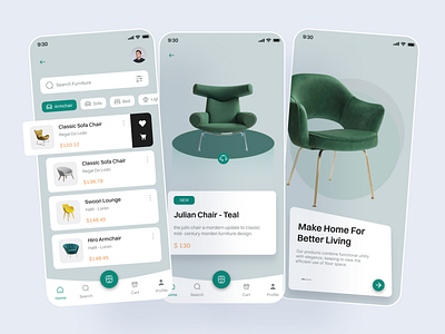 Ecommerce app - Mobile app app app design e commerce ecommerce ecommerce shop furniture furniture app mobile app mobile app design mobile ui shop
