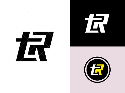 TR Logo branding design graphic designer icon identity illustration logo logo design logotype monogram r rt rt logo rt monogram t tr tr logo tr monogram typography vector art